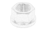 velg mutter M20x1,5 sobib: JOHN DEERE 2054, 3200, 3215, 3220, 3400, 3420, 3800, 5083E, 5093E, 5415 2WD, 5415 4WD, 5425, 5615 2WD, 5615 4WD, 5625, 5715, 5725, 6090M, 6100M, 6110M, 6110R, 6120M