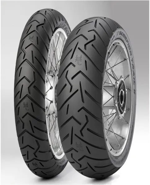 motorcycle road tyre pirelli 170/60zr17 tl 72w scorpion trail ii u rear
