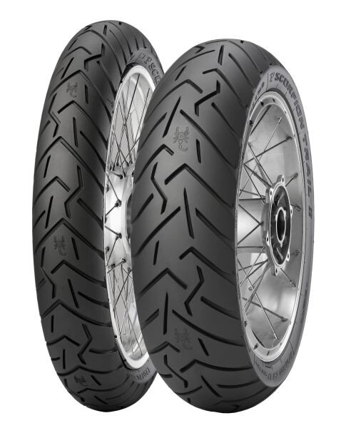 motorcycle road tyre pirelli 170/60r17 tl 72v scorpion trail ii rear