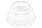 velg hub mutter tagumine (M24) sobib: FORD TRANSIT CUSTOM V362, TRANSIT V363 1.0H-Electric 04.12-