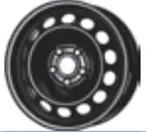 6.0x16, 5x112, CH 57, чтобы: 48; диск сталь AUDI A3; SEAT LEON, LEON SC, LEON ST; SKODA OCTAVIA III; VW GOLF ALLTRACK, GOLF SPORTSVAN, GOLF VII 04.12- CMR