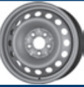 6.5x16, 5x112, CH 66,5, ET: 52; wheel steel MERCEDES V (W447), VIANO (W639), VITO / MIXTO (W639), VITO MIXTO (W447), VITO TOURER (W447), VITO (W447) 07.10- KRONPRINZ