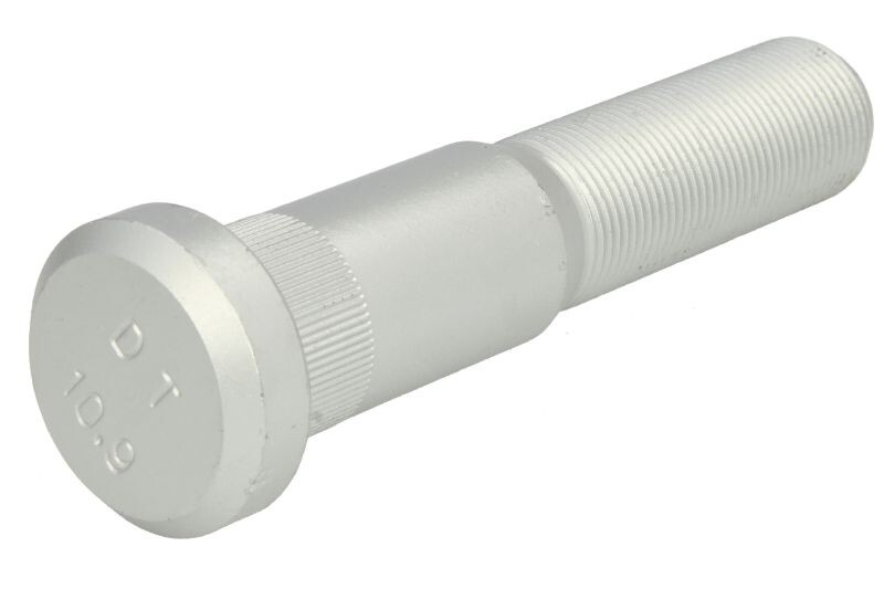 Wheel bolt rear M22x1,5 x114mm (thread length 58,5mm, Galvanised) fits: RVI C, K, KERAX, MAGNUM, PREMIUM, PREMIUM 2, T; VOLVO B11, B12, B6, B7, B9, FE, FH, FH II, FH16, FM, FM II 09.90-