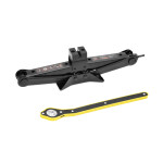 2t Trapeze-lifting jack 115-400 mm hammasrattaga