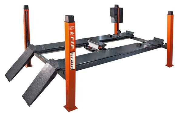 4-post lifter for adjusting the axle (5T)