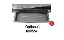 accessory box for the forklift paw.