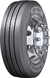 Veoauto Poolhaagis 245/70R17.5 DUNLOP SP246 M+S 143/146F 