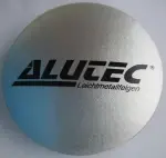 Alutec Wheel Cap 64mm Silver with черный lettering N32 9N32ALUTEC-SI/SW