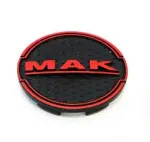 MAK Wheel Cap 8010009800 C035 60mm Red/черный 1 pcs