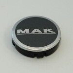 MAK Wheel Cap 8010008500 C009 62mm черный+Sticker Titan