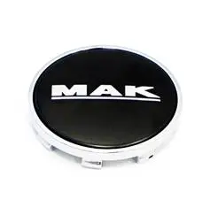 MAK velje ilukilp 8010008550 C070 61mm Black (Equivalent to Audi OE Cap)