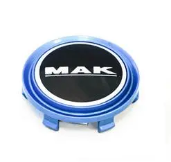 MAK Wheel Cap 8010002538 C033 55mm черный/синий (Equivalent to BMW OE Cap)