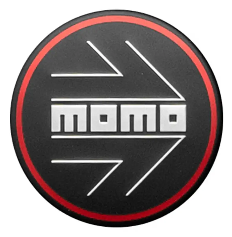 Momo veljekapsel CAP KG-016RA 56.8mm Arrow Matt Black Red Circle SPCAPACMBCES