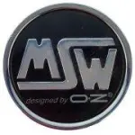 MSW Wheel Cap 81310614 XC571FR Anthracite/Chrome