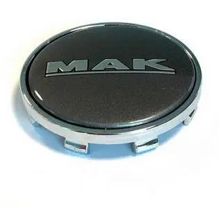 MAK velje ilukilp 8010008555 C070 61mm Gun Metal (Equivalent to Audi OE Cap)