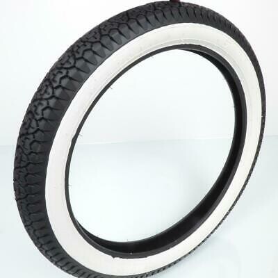 [3001572937000] scooter/moped tyre MITAS 2.75-17 TL/TT 47J B7 front/rear WW (white wall)