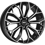 Alloy Wheel AEZ Leipzig dark Black/polished 9.5x21" 5x112 ET45 middle hole 66.6