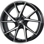 Alloy Wheel Alutec ADX.01 diamond-black frontpolished 7.5x18" 4x100 ET38 middle hole 63.3
