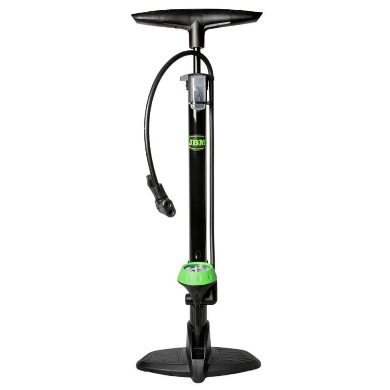 alumiinium käsipump manomeetriga 0-11bar "hd bike". 530mm jbm