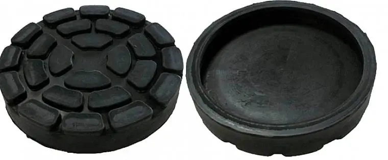 rubber pad to lifter round 100/85mm, thickness 8mm italmatic