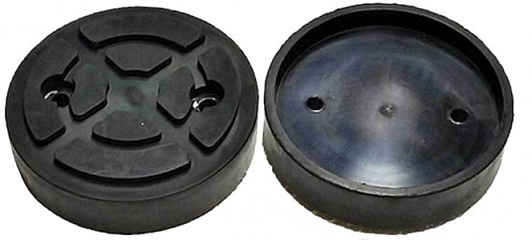 rubber pad to lifter round 120/108mm, thickness 32mm (2- hole)
