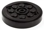 rubber pad to lifter round 120/113mm. thickness 8mm italmatic