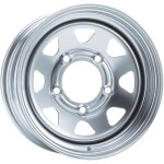 Alloy Wheel Dotz 4x4 Dakar Silver 6x15" 5x112 ET30 middle hole 67.1
