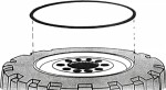 Уплотни́тельное кольцо́ круглого сечения 25" 7.9mm (3/16") halor-25-tms. 1шт