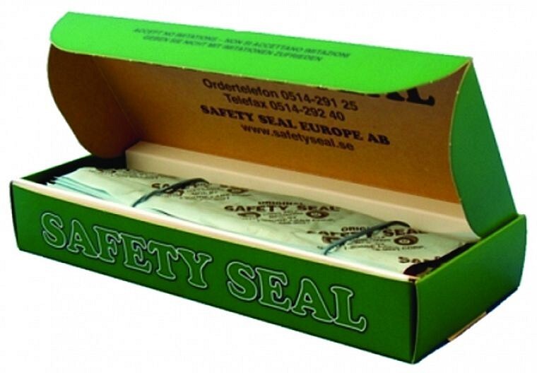 tl-Tyre repair rope. 10 cm. box (60 pc) safety seal
