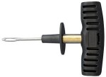 with eye Probe Awl safety seal. 13 cm. plastic t-handle