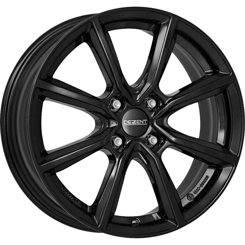 Valuvelg Dezent TN Black 7x17" 4x108 ET32 Keskava 65.1
