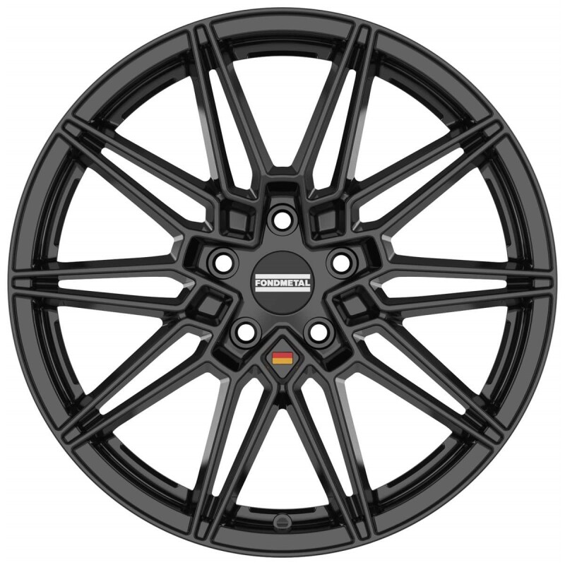 Alloy Wheel Fondmetal Thoe Glossy Black 8x19" 5x120 ET29 middle hole 72.6