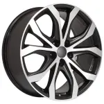 Valuvelg Alutec W10X racing-black frontpolished 8x18" 5x114.3 ET40 Keskava 70.1