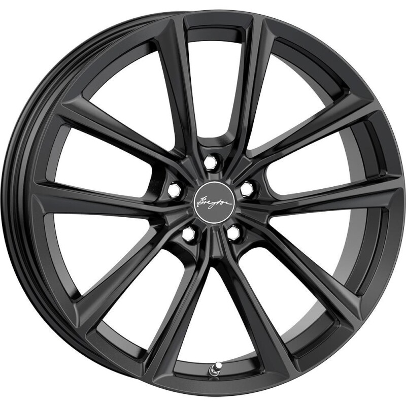 Литой диск Breyton BR-I матовый черный 8x19" 5x112 ET27 центральное отверстие 66.6