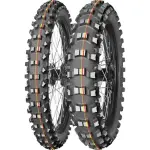 Mootorratta rehv 70/100-17 Mitas TERRA FORCE-MX SM 40M TT CROSS MID SOFT esimene SOFT TO MEDIUM red & yellow NHS