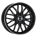 Alloy Wheel MAK Arrow Gloss Black Mirror Ring 9x21" 5x112 ET45 middle hole 66.6