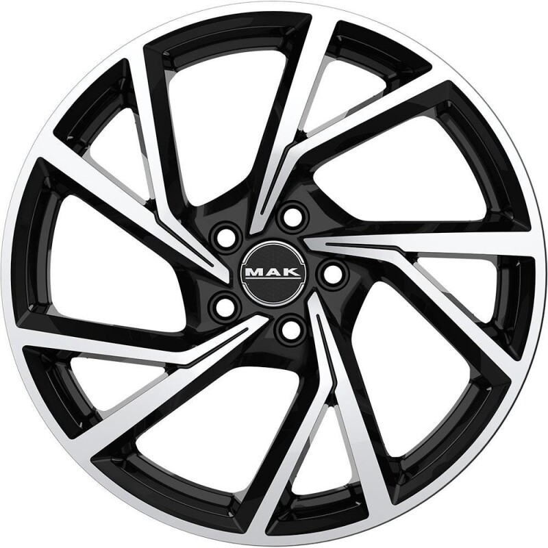 Alloy Wheel MAK Kassel Black Mirror 8x19" 5x112 ET40 middle hole 57.1