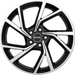 Alloy Wheel MAK Kassel Black Mirror 8x19" 5x112 ET40 middle hole 57.1