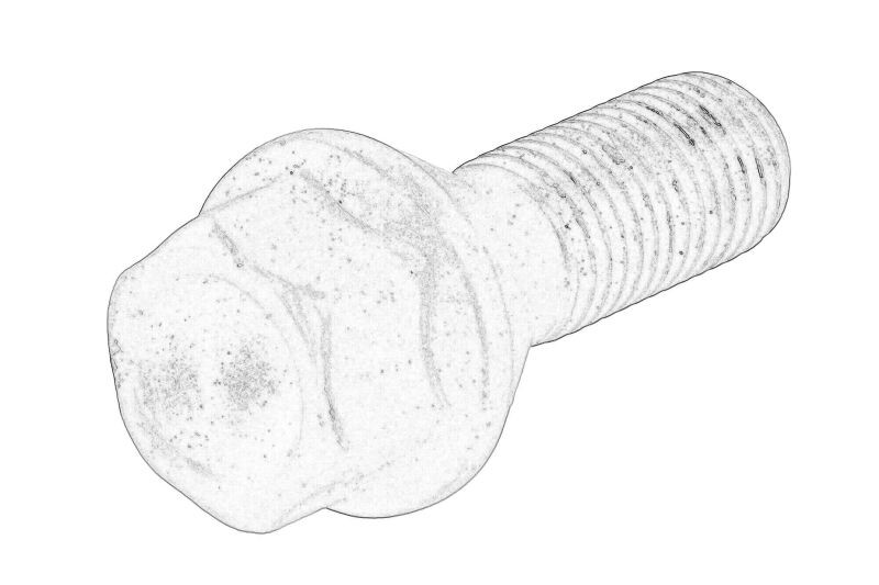 Ratta polt (M12x1,5, keerme pikkus: 26mm, pikkus: 50mm, koonus, must) sobib: BMW 1 (E81), 1 (E82), 1 (E87), 1 (E88), 3 (E21), 3 (E30), 3 (E36), 3 (E46), 3 (E90), 3 (E91), 3 (E92) 1.2-5.6 03.72-