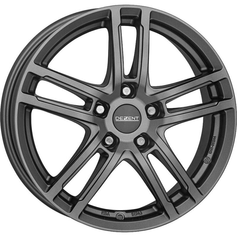 Alloy Wheel Dezent TZ Graphite matt 7x16" 5x112 ET35 middle hole 66.6