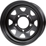 Alloy Wheel Dotz 4x4 Extreme dark Black 8x16" 5x114.3 ET-20 middle hole 71.6