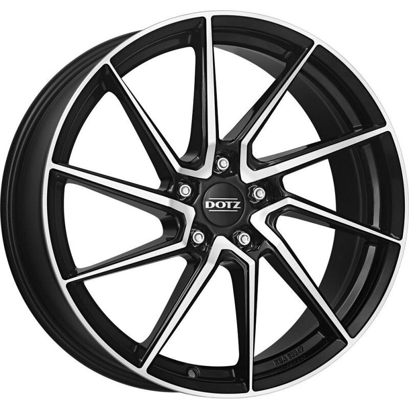 Valuvelg Dotz Spa dark Black/poleeritud 7.5x17" 5x100 ET35 Keskava 60.1