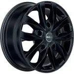 Alloy Wheel MAK Load 5 Gloss Black 7x17" 5x160 ET55 middle hole 65.1