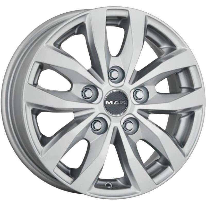 Alloy Wheel MAK Load 5 Silver 6.5x16" 5x130 ET50 middle hole 89.1