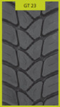 для грузовика Летняя шина 315/80R22,5 11 GT GT23