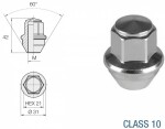 nut m14x1.50/42/21 (closed. p42. ch21) iso 10. zn. tesla / new transit oe-alternative