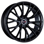 Alloy Wheel MAK Munchen Matt Black 9.5x19" 5x120 ET18 middle hole 72.6