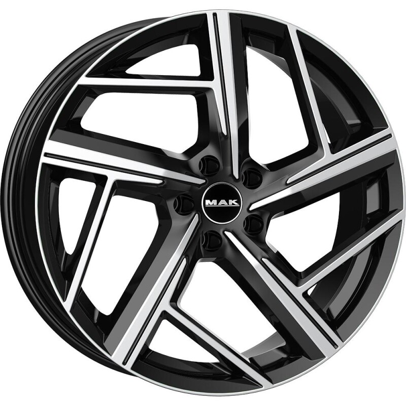 Alloy Wheel MAK Qvattro Black Mirror 8.5x19" 5x112 ET38 middle hole 66.6