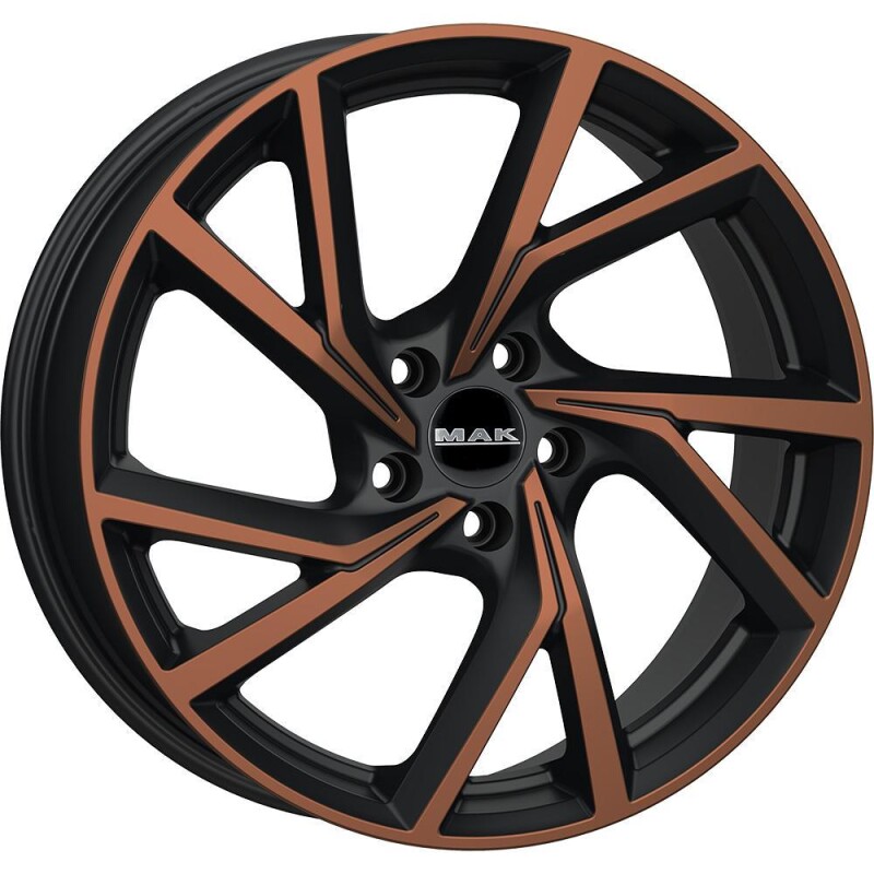 Alloy Wheel MAK Kassel Black & Bronze 8x18" 5x112 ET40 middle hole 57.1