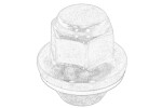 velg mutter 40224zp53b